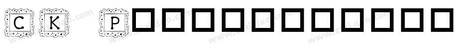 CK Pillow字体转换